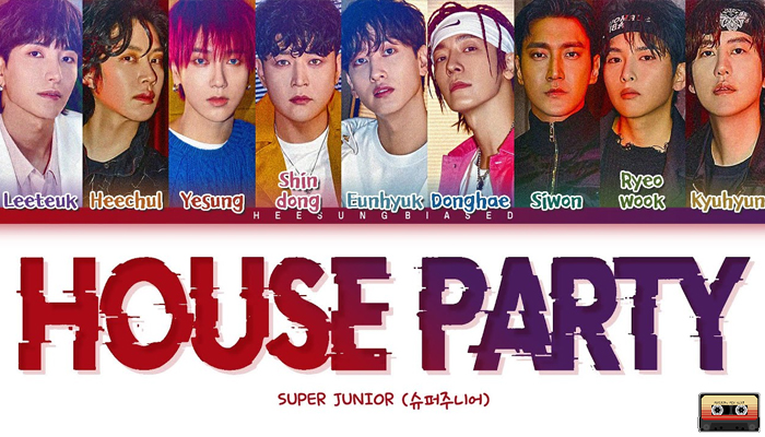 House Party ของ Super junior เพลงแด๊นซ์สนุกๆจากฝั่ง K-Pop music24s ดนตรี